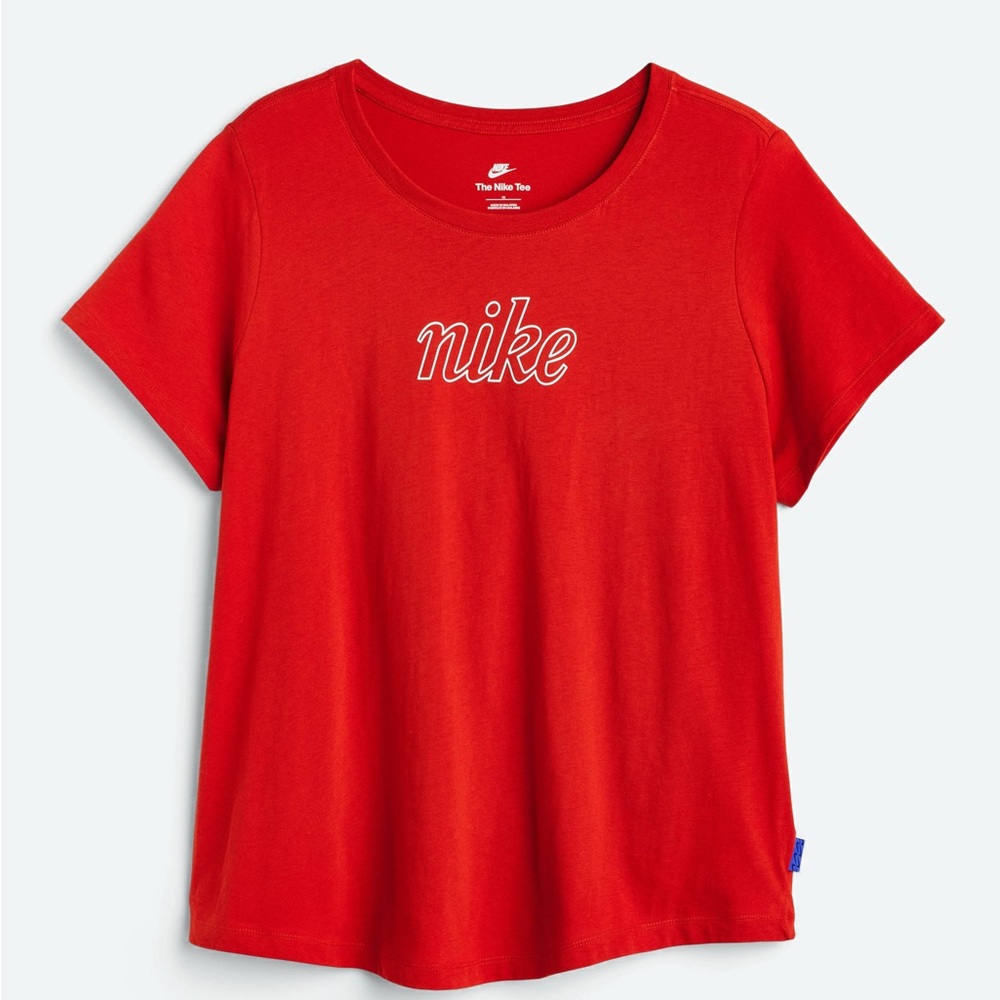 Nike Women's Red Short Sleeve Tee